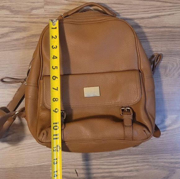Tan Leather Backpack - Picture 9 of 12